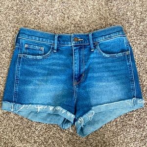 Hollister Blue Denim Shorts